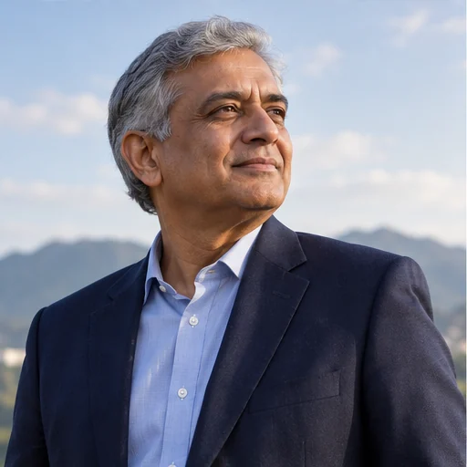Experienced executive leader outdoors